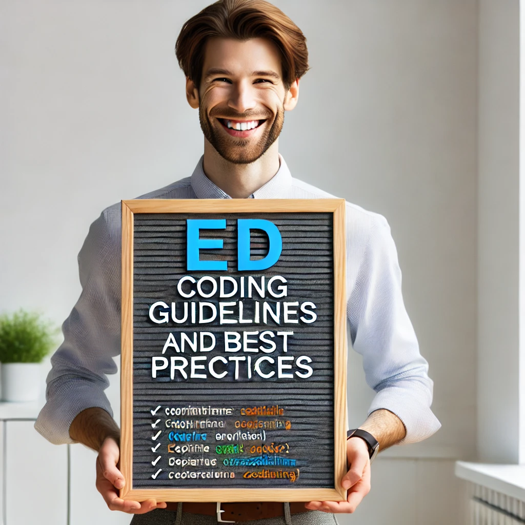 ED Coding Guidelines and Best Practices